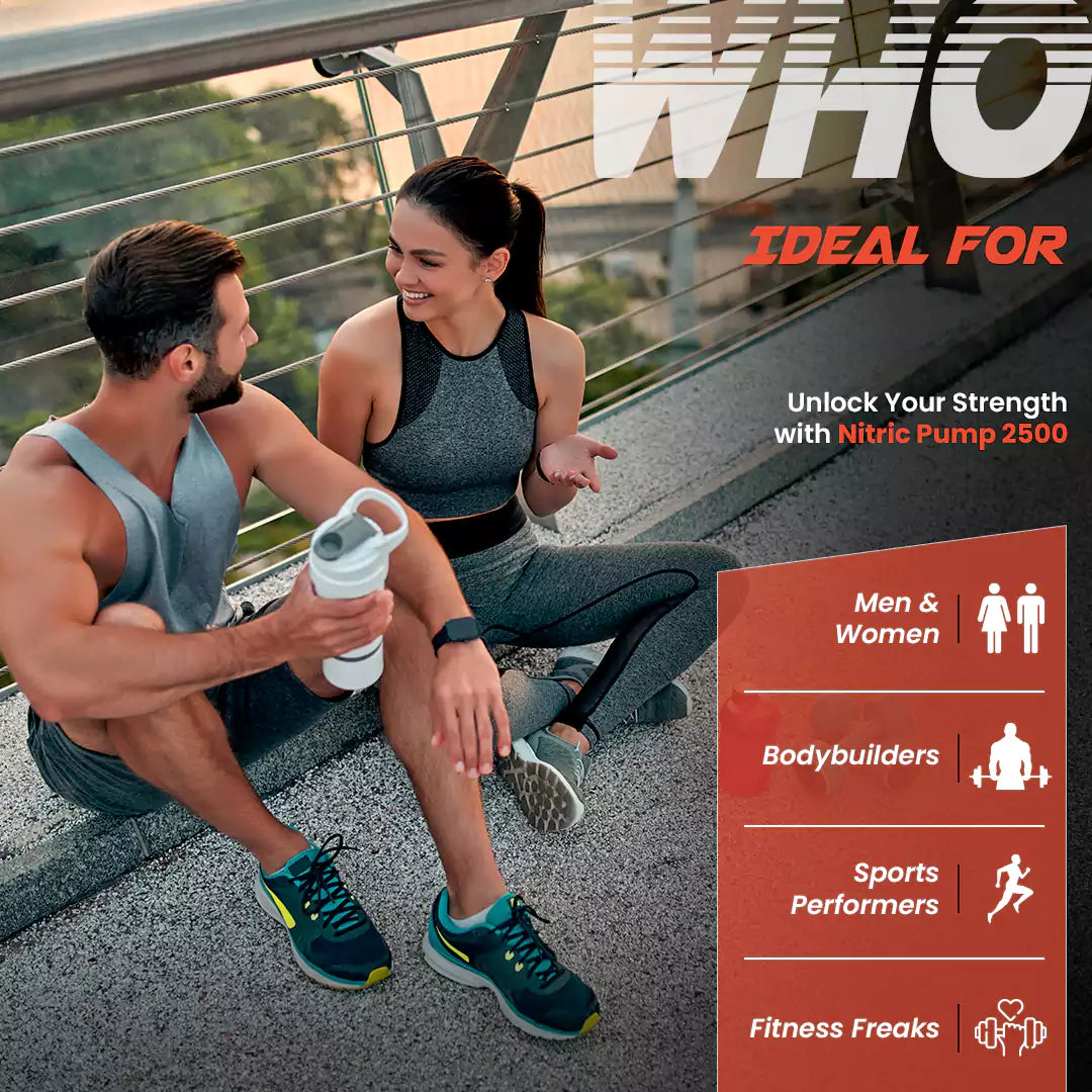 Nitric Pump 2500 mg Extra Strength L-Arginine