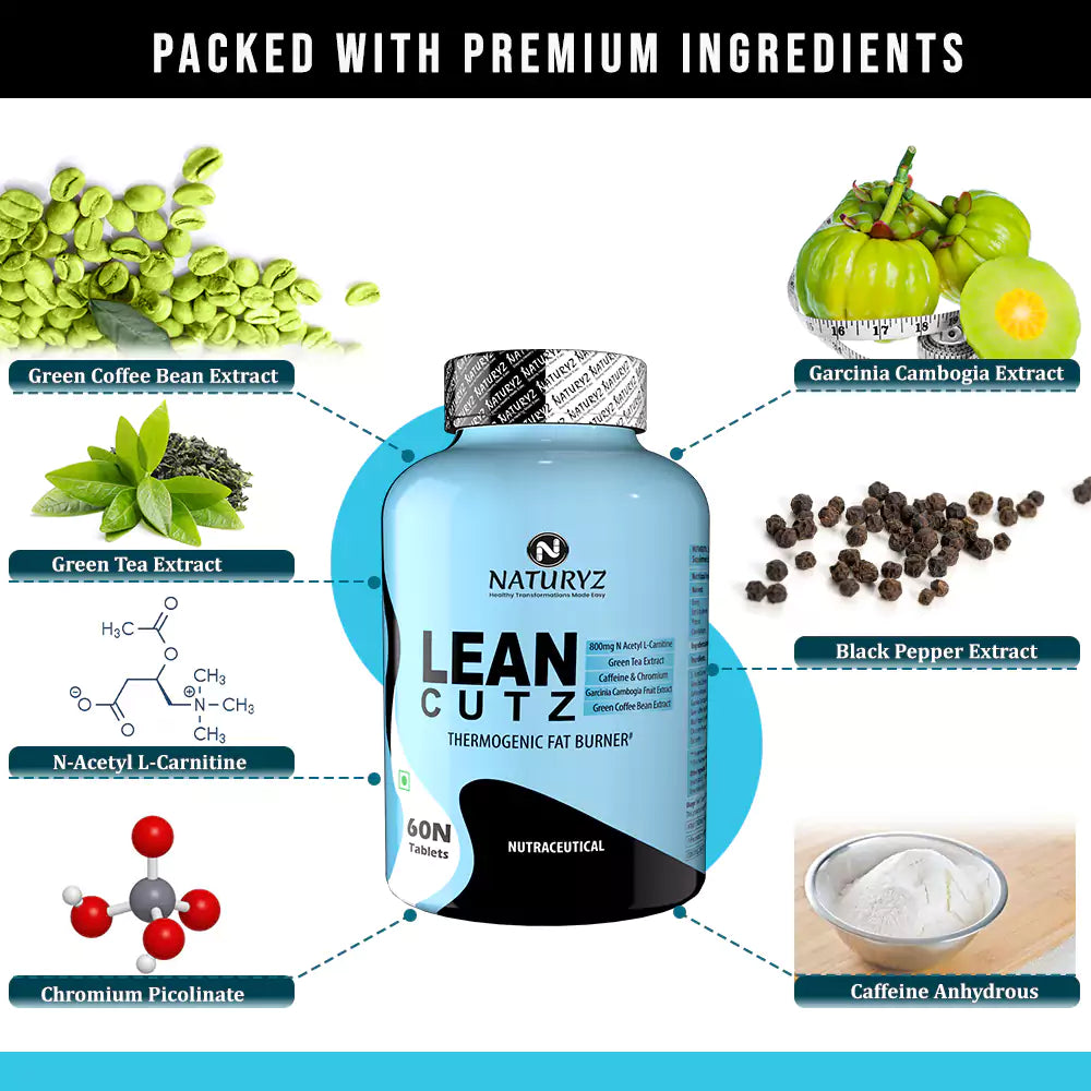 LEAN CUTZ Thermogenic Fat Burner Tablets