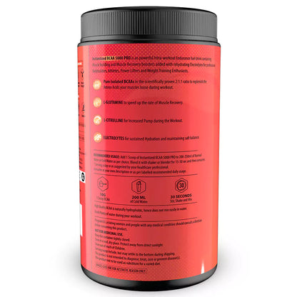 Instantized BCAA 5000 PRO With 5G BCAAs | Glutamine (Mix Fruit Cocktail)