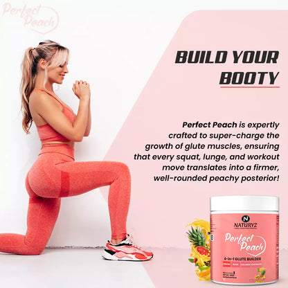 Perfect Peach 4 in 1 Glute Builder With Creatine (Mix Fruit Cocktail)