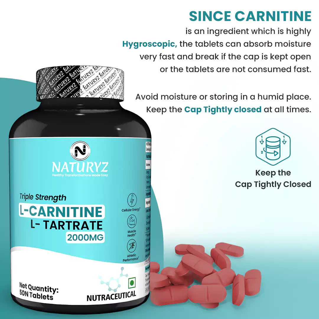 Triple Strength L-Carnitine L-Tartrate 2000mg