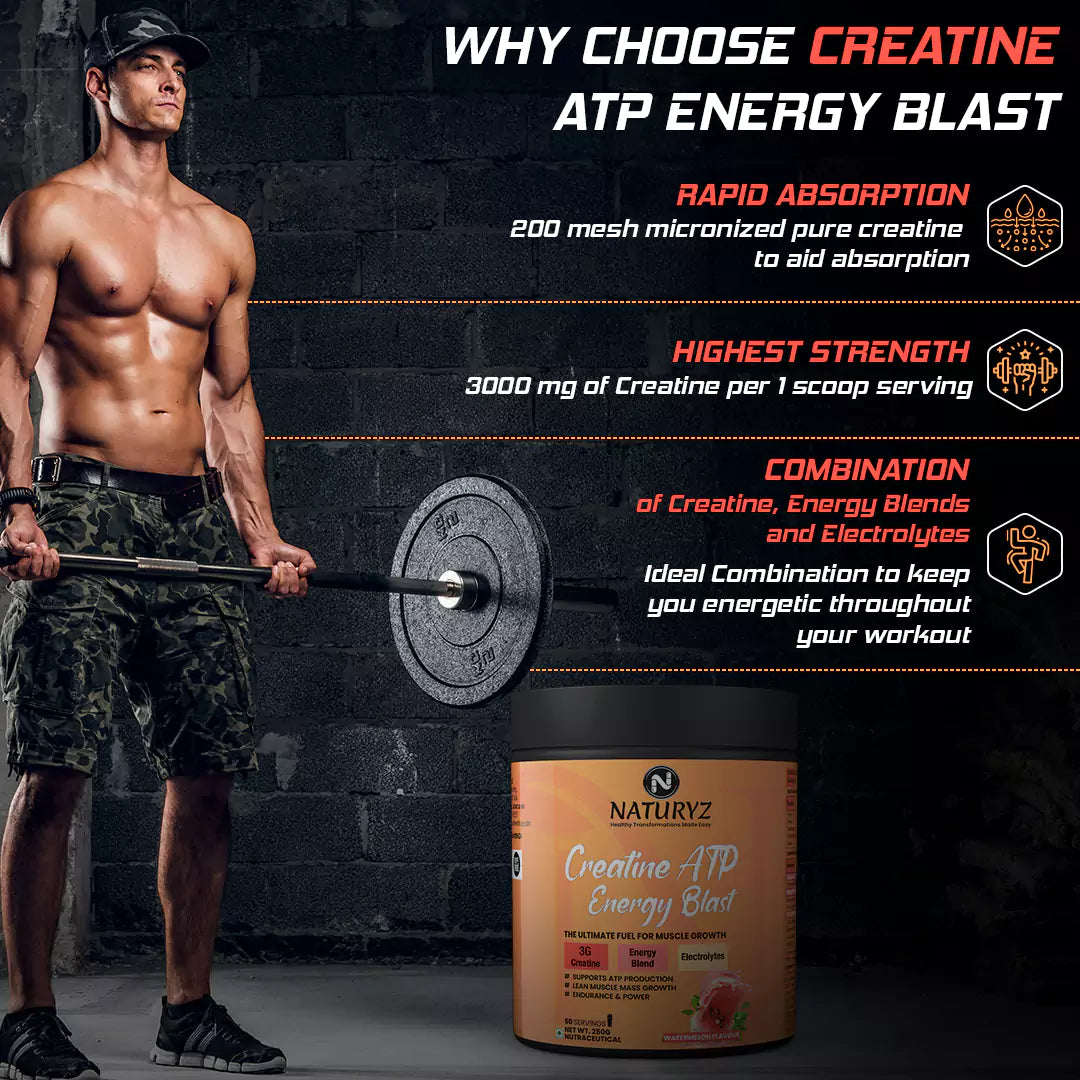 Creatine ATP Energy Blast With 3G Creatine (Watermelon)