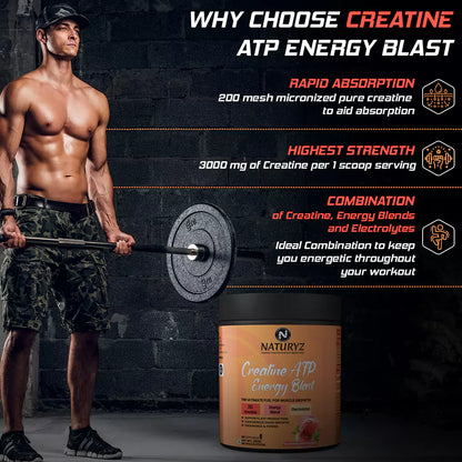 Creatine ATP Energy Blast With 3G Creatine (Watermelon)