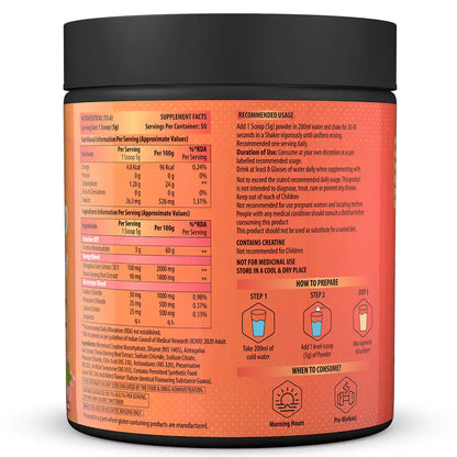 Creatine ATP Energy Blast With 3G Creatine (Guava)