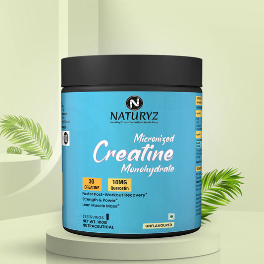 Micronized Creatine Monohydrate 3G Creatine | 10 MG Quercetin (Unflavoured)