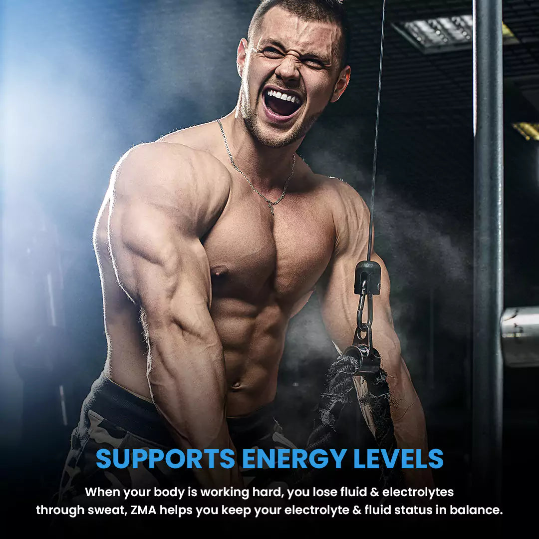 Triple strength ZMA PLUS Supplement 60 Tablets