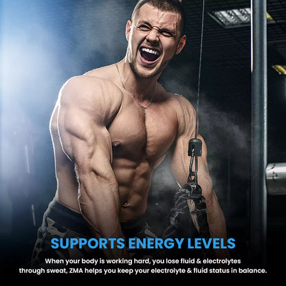 Triple strength ZMA PLUS Supplement 60 Tablets