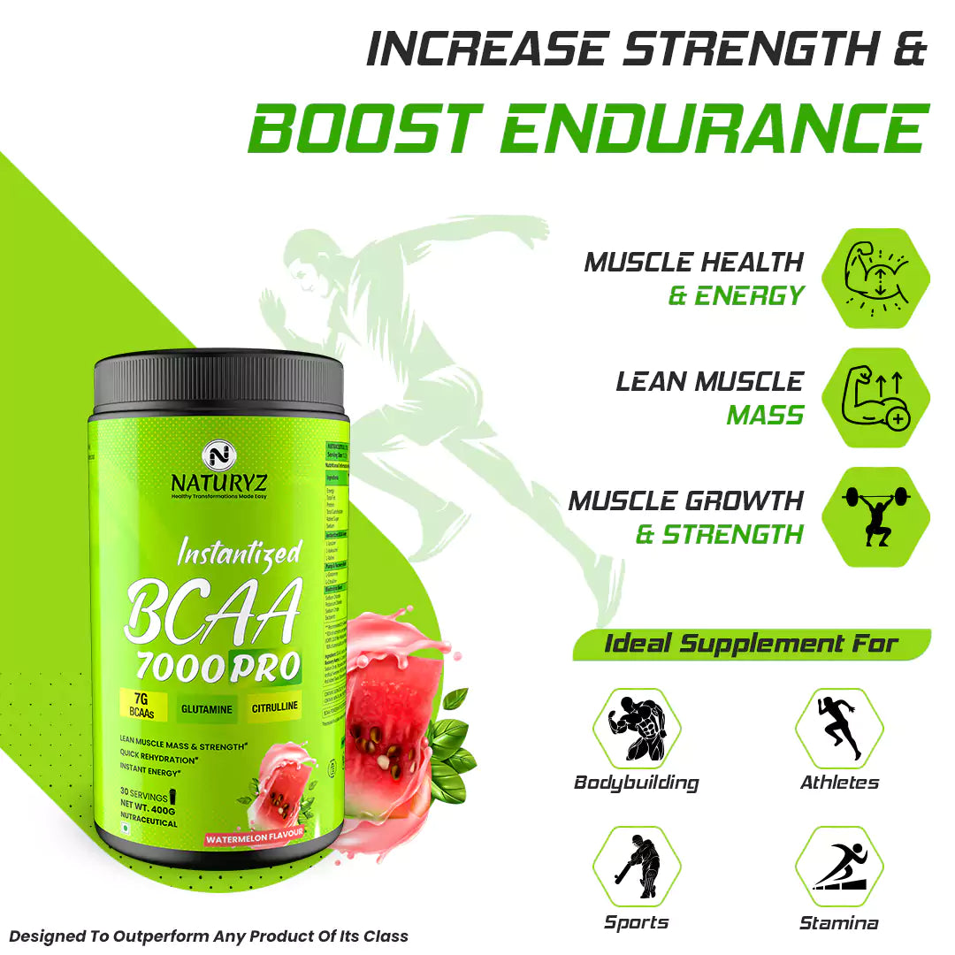 Instantized BCAA 7000 PRO With 7G BCAAs (Watermelon)