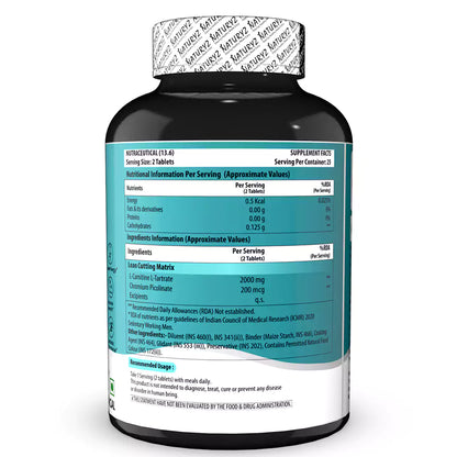 Triple Strength L-Carnitine L-Tartrate 2000mg