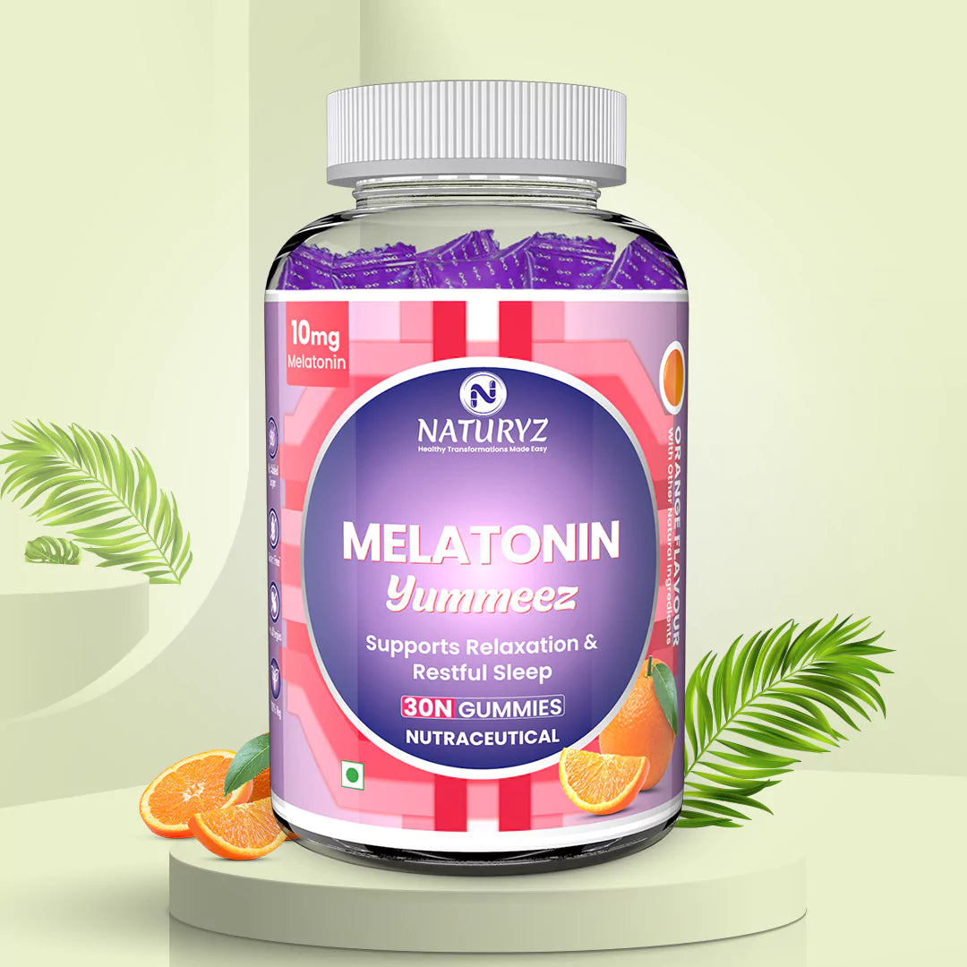 Melatonin Gummies 10mg With Chamomile (Orange Flavour)