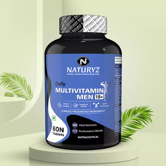 Daily Multivitamin Men 18+ with Highest 60 Nutrients