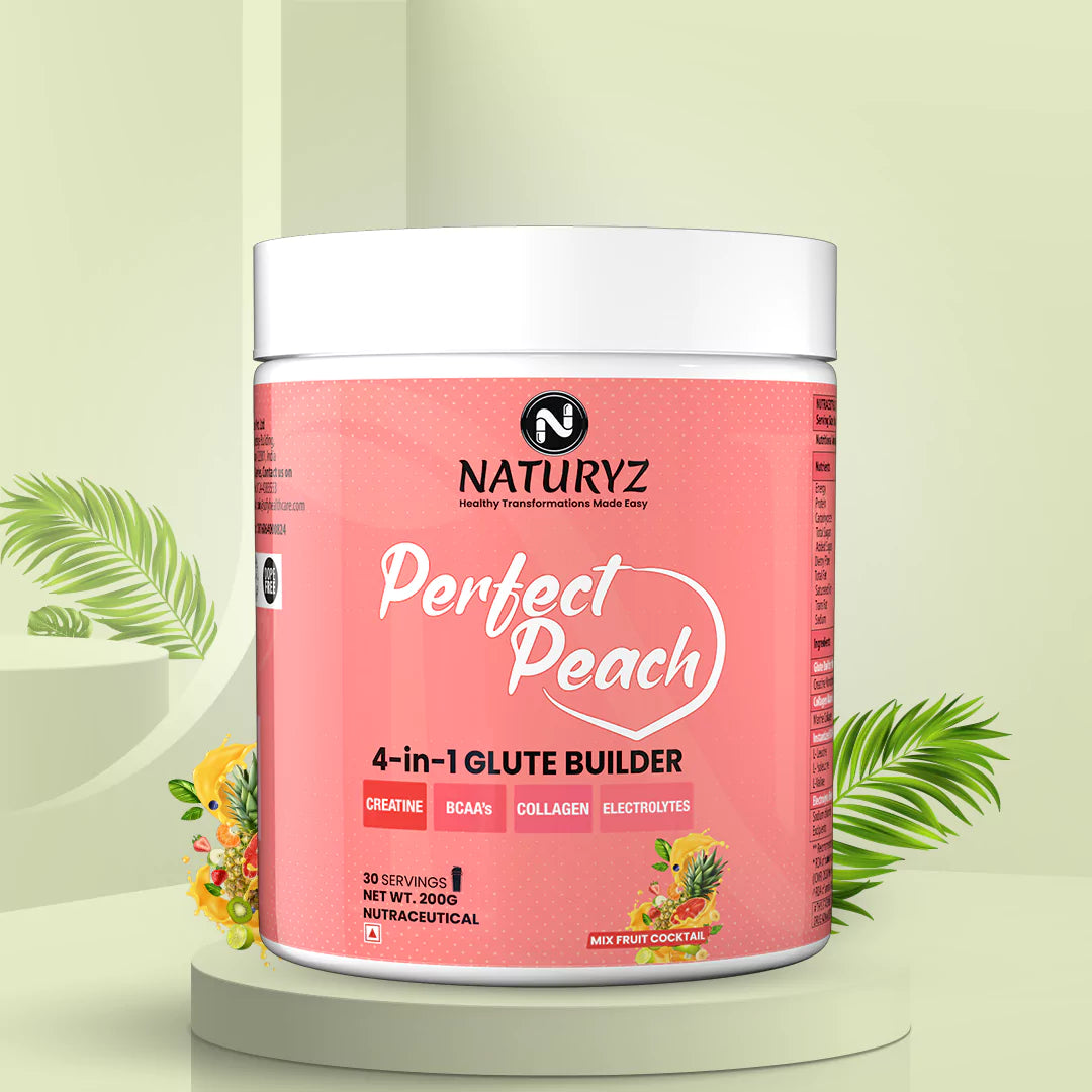 Perfect Peach 4 in 1 Glute Builder With Creatine (Mix Fruit Cocktail)