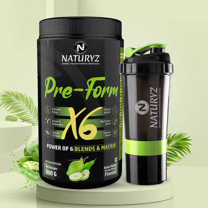 Naturyz PRE-FORM X6 400g (Aam Panna)-With Shaker