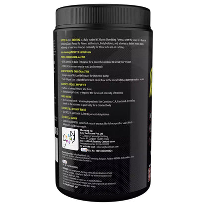 Ripped X6 Pre Workout With Highest 24 Nutrients - 400G (Guava Flavour)