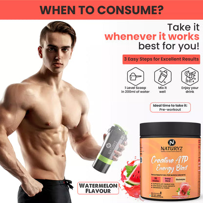 Creatine ATP Energy Blast With 3G Creatine (Watermelon)