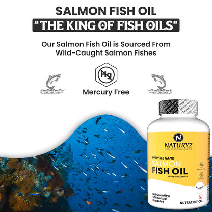 BURPFREE SALMON Fish Oil 2000Mg with Vitamin D3 | No Fishy Burps